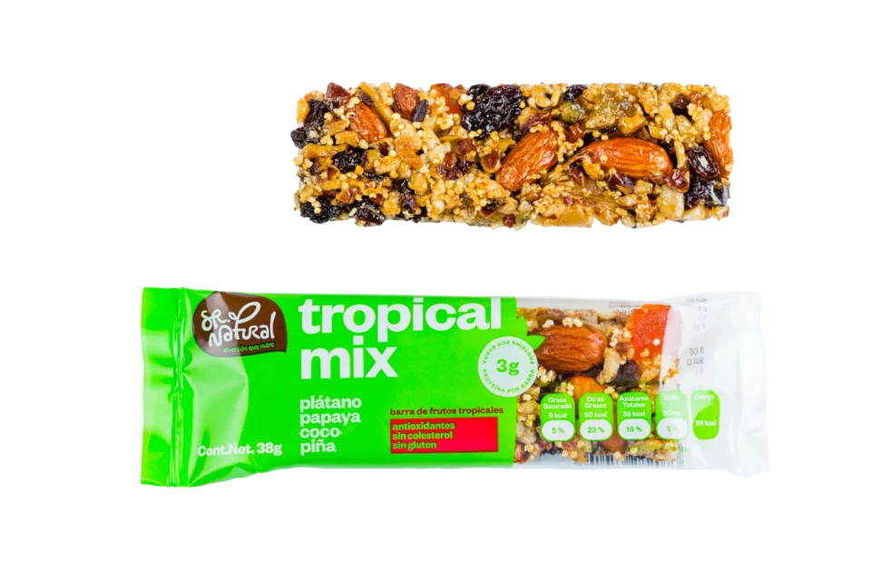 Producto y empaque juntos.